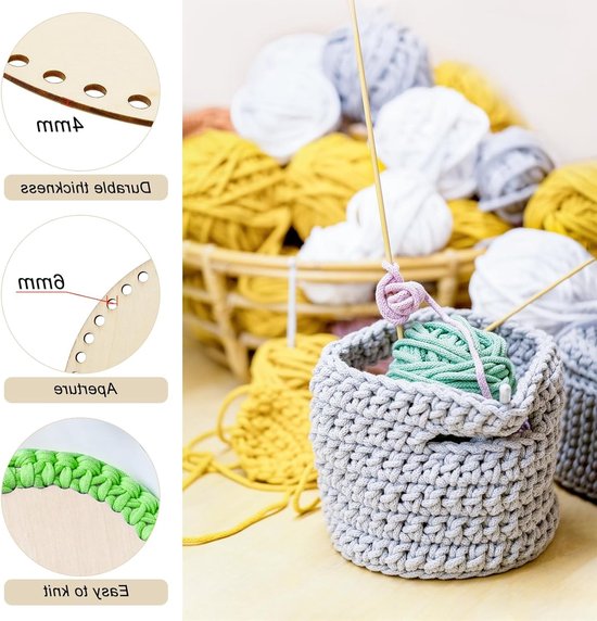 Mandbodem voor haken - Perfect voor creatief breien, handwerk en DIY-projecten — afbeelding 3