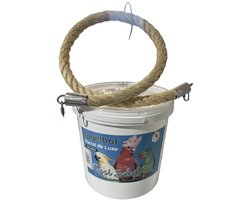 rose select 6 kg MET Pellets en sisal touw van 1 meter 25 mm dikte