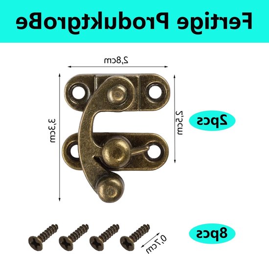 Haken voor Latch Hook Projecten in Brons - Ideaal voor Handwerken, Creatieve DIY en Borduurwerk — afbeelding 5