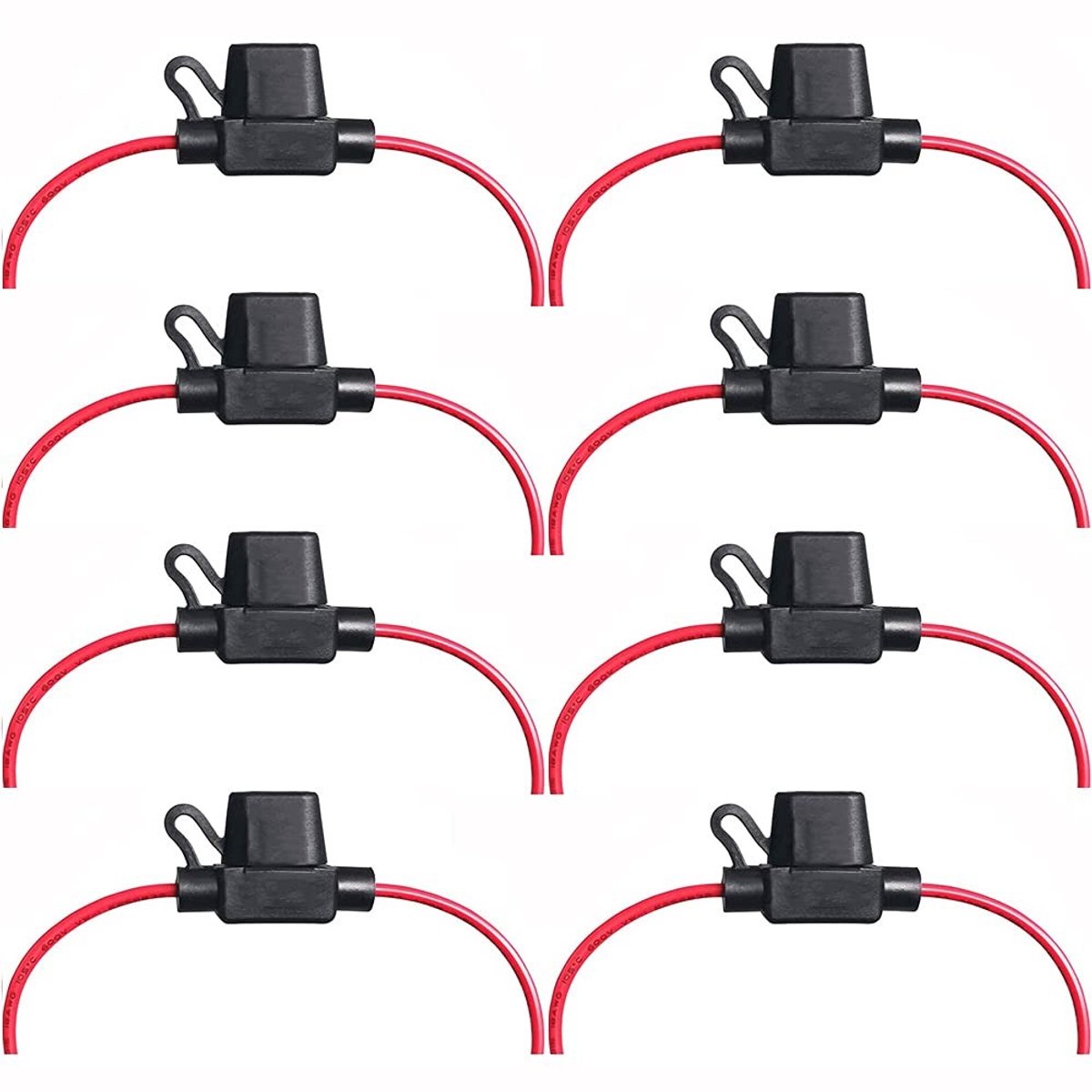 Dailygoody - 20 stks 16AWG Auto Medium Zekeringdoos - Waterdichte Stopcontact - Eenvoudig te installeren - Ideaal voor auto's - Betrouwbare verzekerin...