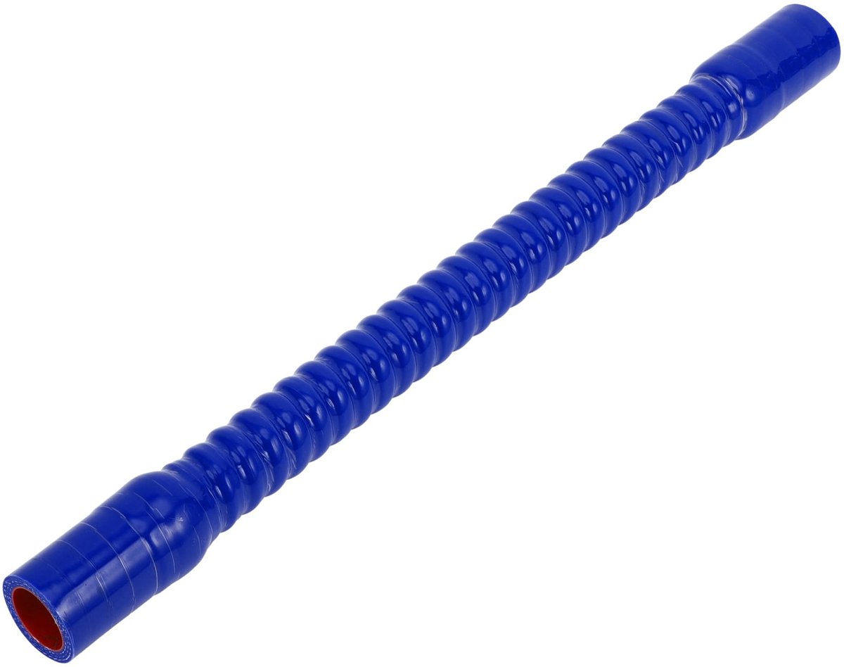 Dailygoody - OmGoods - Dailygoody - Koelslang - Silicone Slang - Duurzaam en Bestendig - Blauw en Rood - Universele Toepassing - Geschikt voor Auto's - 22mm ID
