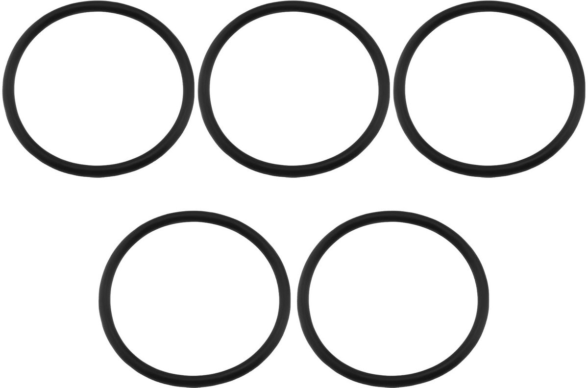 Dailygoody - Vervang O-Ring - 5 Stuks Rubber - Eenvoudige Installatie - 65mm x 4mm - Compatibel met Gas Nailer - Onderdeelnummer 403992
