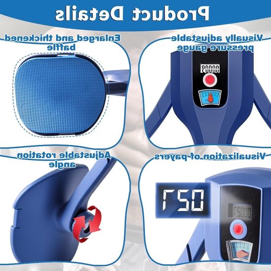 Multifunctionele Thigh Trainer voor Thighs en Bilspieren met Intelligente Telling - Verstelbare Pelvic Floor Trainer voor Thuisgebruik voor Vrouwen en Mannen — afbeelding 5