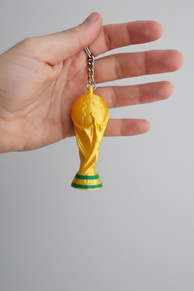 Wereldbeker Trofee Sleutelhanger