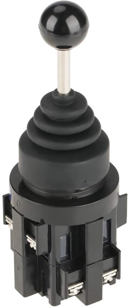 Dailygoods - Dailygoody - Joystick switch - 4-positie - Betrouwbaar en duurzaam - Panel Mount - 4NO - Voor AC en DC circuits - Geschikt voor diverse toepassin