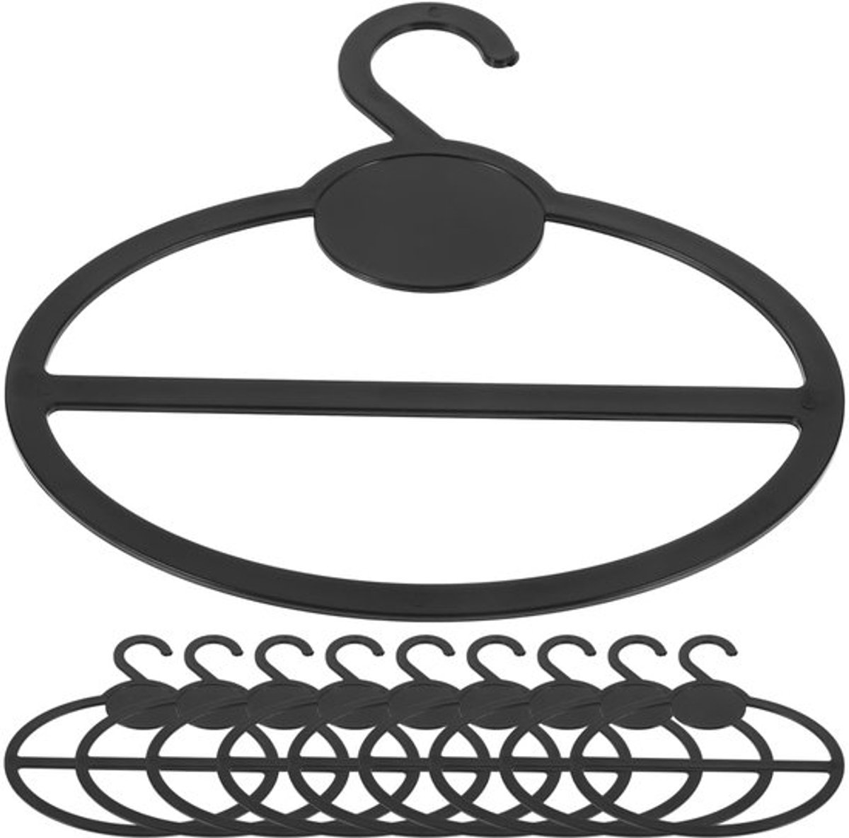 Kleedhangers voor Sjaals - Multifunctionele Organisator - 10 Stuks