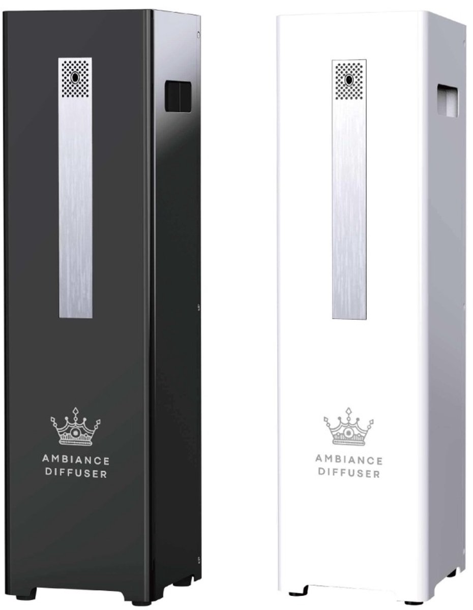Ambiance Diffuser S-2000 – Luxury Tower Scent Diffuser – Professionele Geurmachine – 1200ML – 1500-3000m³ – Hotel Diffuser – Zwart