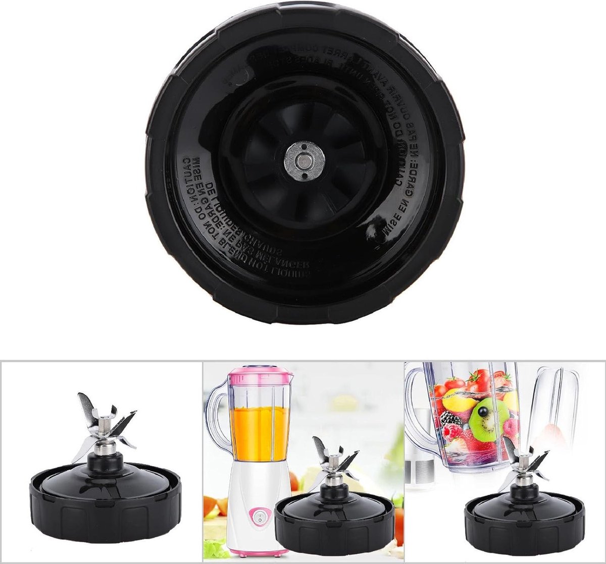 Vervangende Extractor Mes Assemblage voor Blender - Geschikt voor Ninja Blenders BL771 BL773co BL480 BL482 BL642 BL682 NN102 - Roestvrij Staal en Hoogwaardige Prestaties – foto 4