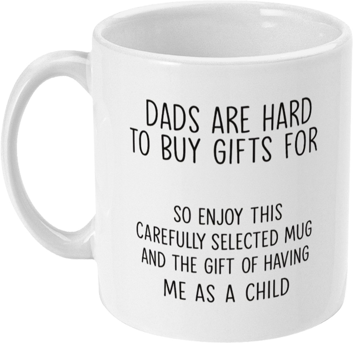 Grappige vaderdag mok 330 ml – koffie en thee mok – origineel cadeau vader / papa