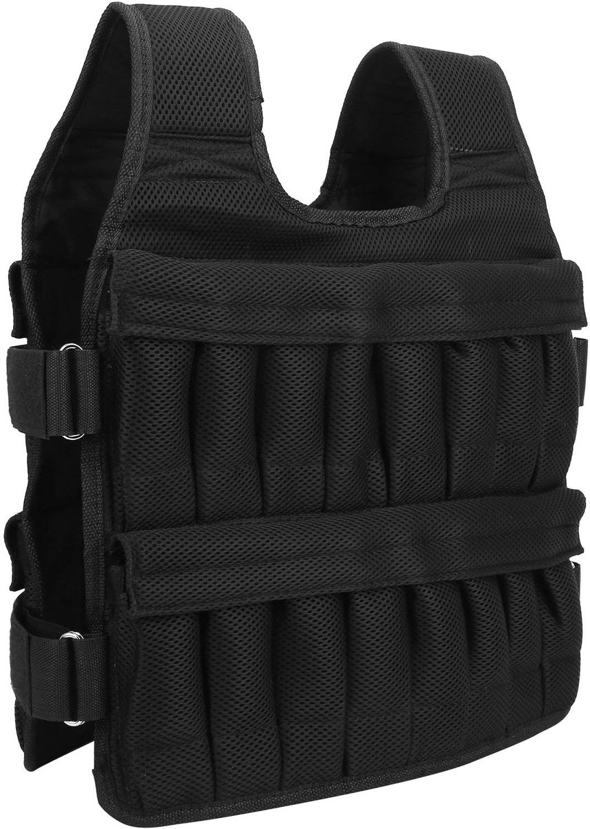 Dailygoody - Gewogen vest - Verstelbare gewichtsvesten - Ideaal voor fitness - 35KG - Versterk je training - Geschikt voor mannen - Oxford stof