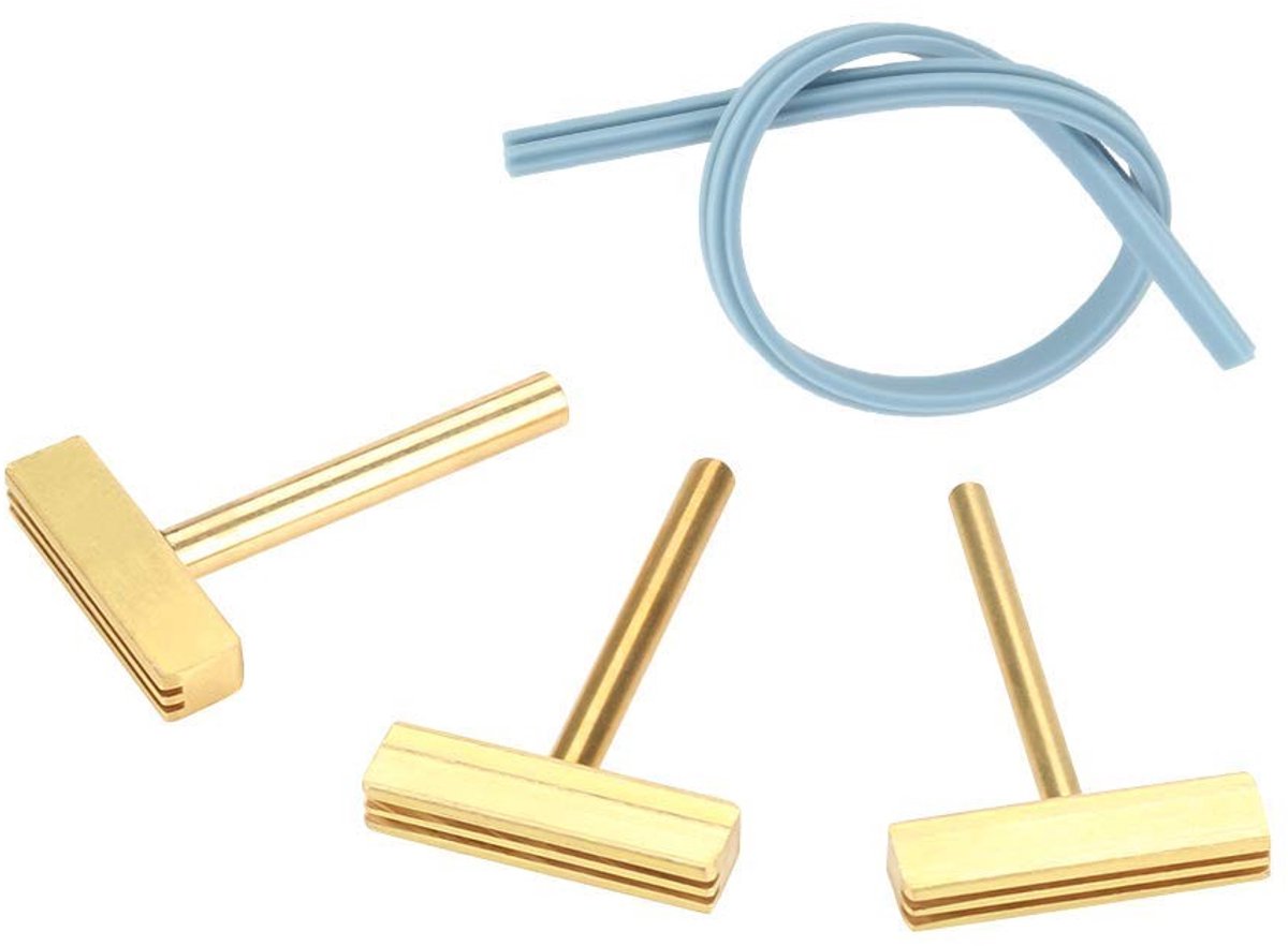 Dailygoody - Soldering Iron Tips - T-Tip en T-Copper - Geschikt voor LCD schermreparatie - 3-delige set - Handig voor solderen - Inclusief rubberkabel