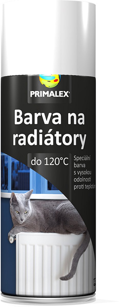 Primalex spuit voor radiatoren 400ml, wit