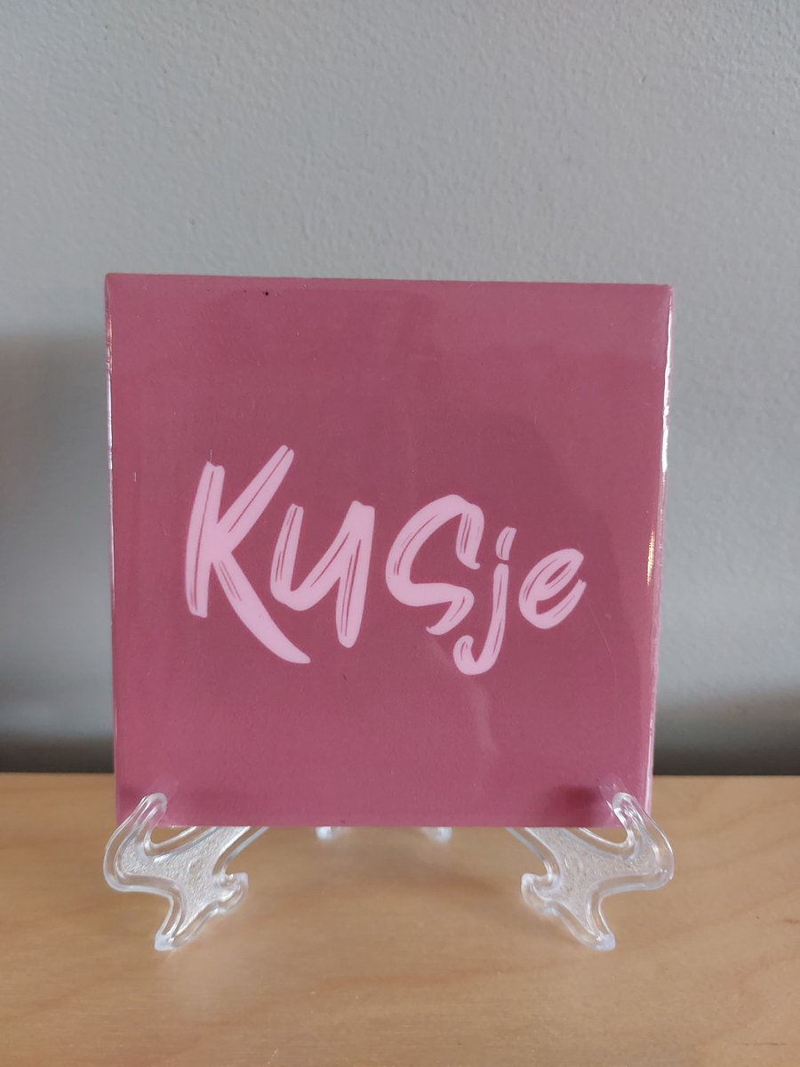 Tegeltje : Kusje