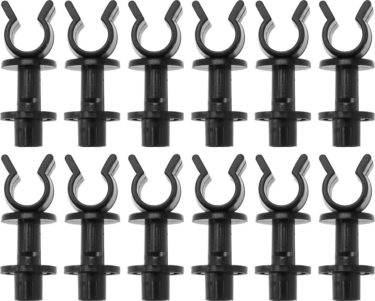Dailygoods - Dailygoody - Bonnet Support Rod Clips - 10 Stuks - Duurzaam en Betrouwbaar - 7.5mm Diameter - Voor Land Rover Defender - Perfect voor TD5 en Discovery