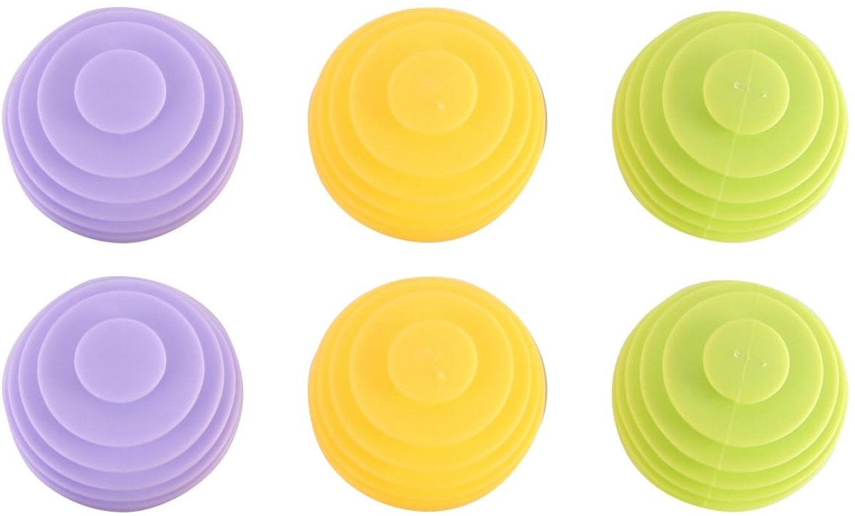 Dailygoods - Dailygoody - Wasdrogerballen - Anti-wrinkle kleding - 6 stuks - Geschikt voor wasmachine en wasdroger - Ideaal voor dekens en truien - materiaal