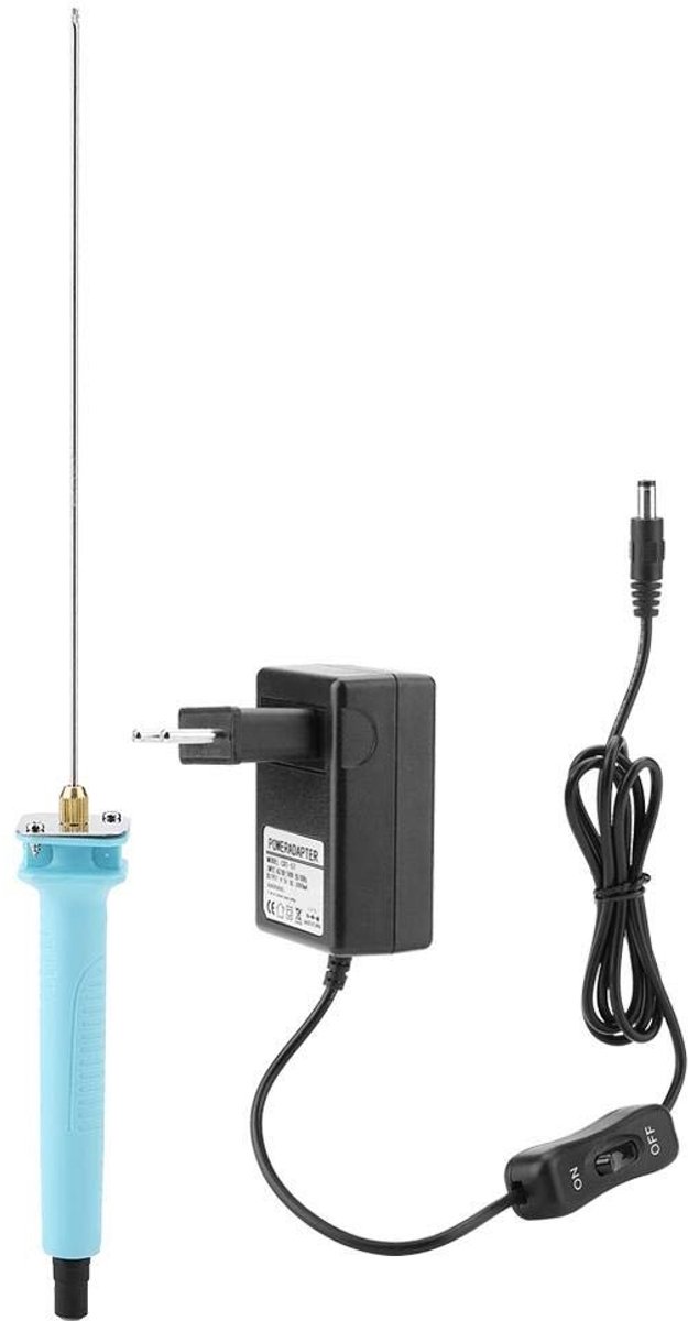 Dailygoods - Dailygoody - Foam Cutter - Elektrische Warmtedraad Snijder - 30 Watt - 25 cm - Ideaal voor Polystyreen - Perfecte Snijkwaliteit - Voor Hobbyisten