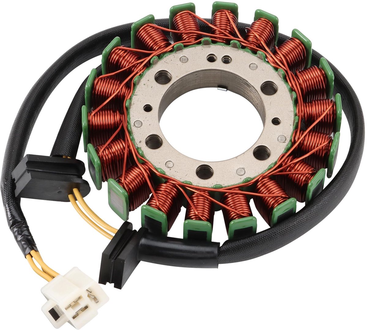 Dailygoods - Dailygoody - Magneto Stator Coil - Vervanging voor VFR400 - Hoogwaardige materialen - 18 Spoel - Maximale duurzaamheid - Hittebestendig