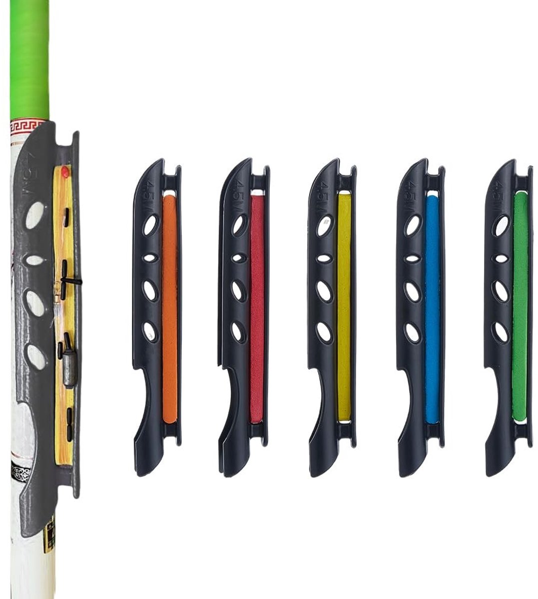 Dailygoods - Dailygoody - Tenkara Lijn Houder - Visstang Spoel Winder - Stabiel en Gebruiksvriendelijk - Zwart - Vis Onderhoud Gereedschap - 20 stuks - Geschikt vo
