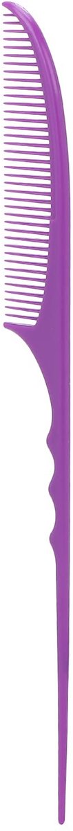 Dailygoods - Dailygoody - Haarstylingkam - Professionele Rattenstaartkam - Antistatisch - Paars - Geschikt voor alle haartypes - Ideaal voor vlechten en styling