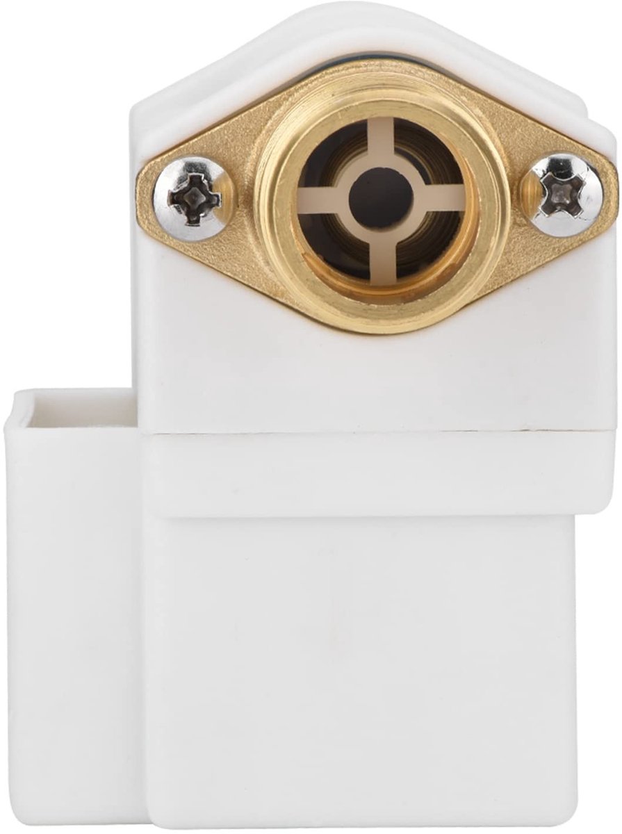 Dailygoody - DC 12V Elektrische Solenoïde Ventiel G1/2 - N/C Normaal Gesloten voor Water