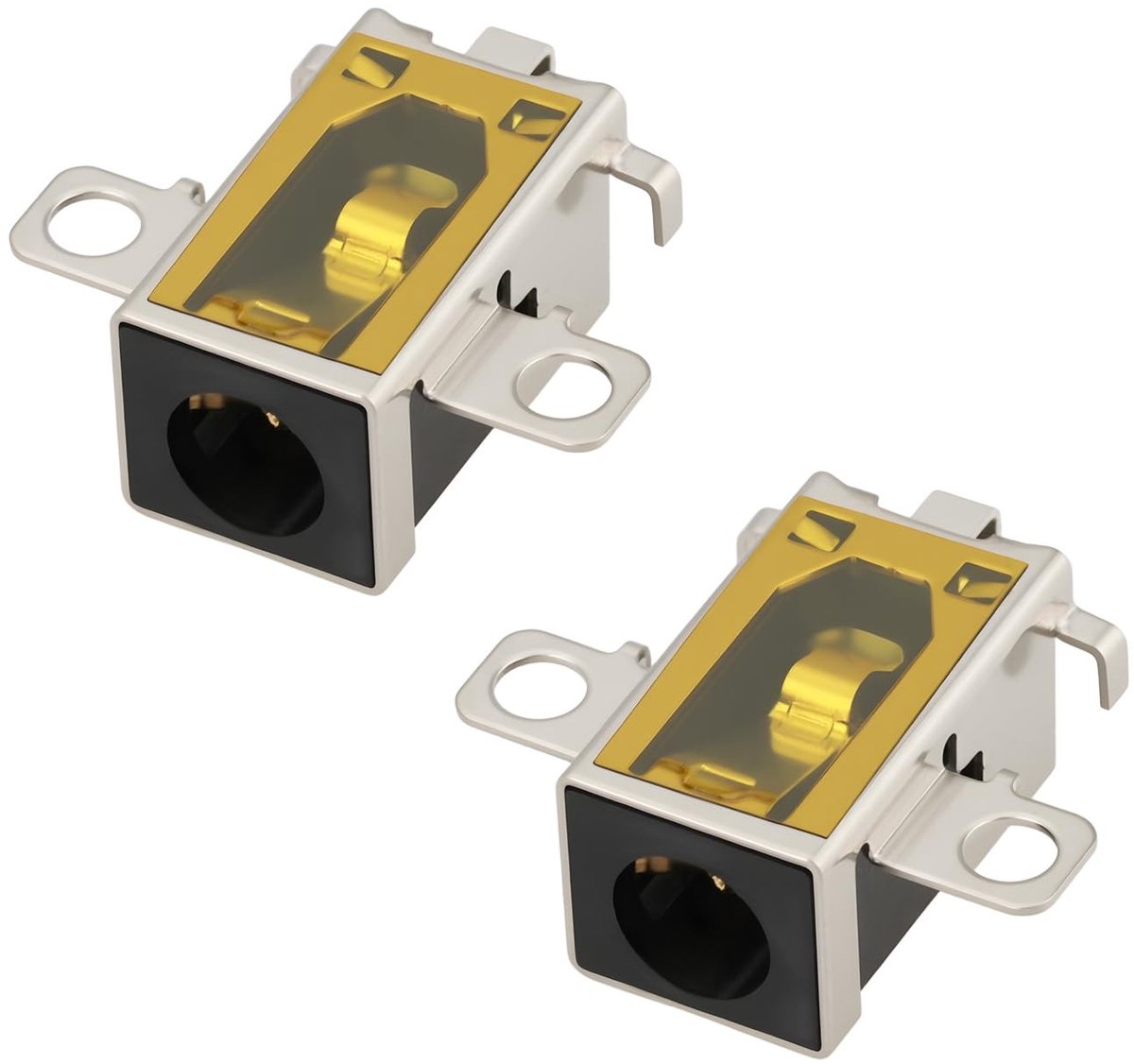 Dailygoods - Dailygoody - Laptop DC Power Jack - Duurzaam en Betrouwbaar - 2 Stuks - Geschikt voor Lenovo V155-15API 81V5 - Betrouwbare voeding - Laptop accessoire