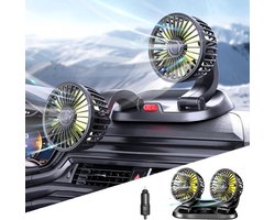 Auto ventilator - Auto airco - Autoventilator 12v - Auto koeler - Auto ventilator cooling - Must have voor in the zomer!