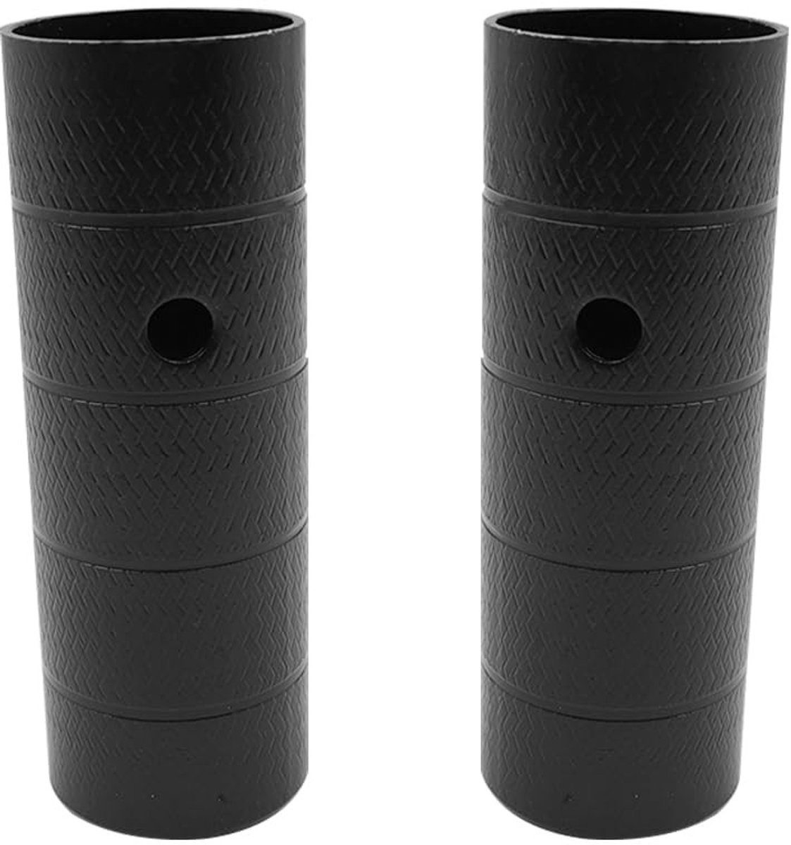 Dailygoody - BMX-voetsteunen - Antislip voetsteunen - Hoogwaardige aluminiumlegering - Zwart - Universele fietsaccessoires - Geschikt voor mounta