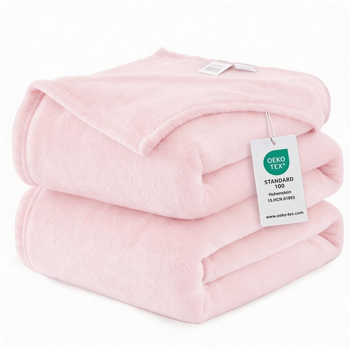 Dailygoody - Fluffy deken - XXL grote deken - Roze - Zachte fleece deken - Woondeken voor binnen en buiten - Perfect voor bank en kamperen