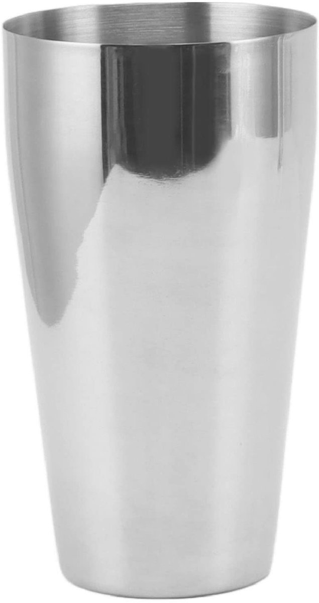 Dailygoods - Roestvrijstalen Pintbeker - IJs- en Milkshakebeker - Onbreekbaar en Vaatwasmachinebestendig - 750 Ml - Metalen Drinkglazen - Perfect voor