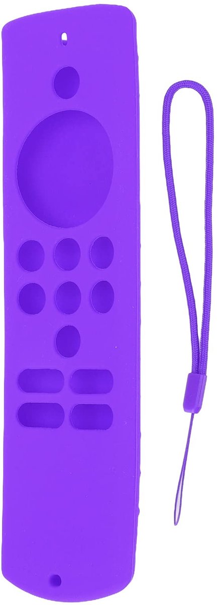 Dailygoods - Siliconen Beschermhoes voor Afstandsbediening met Koord