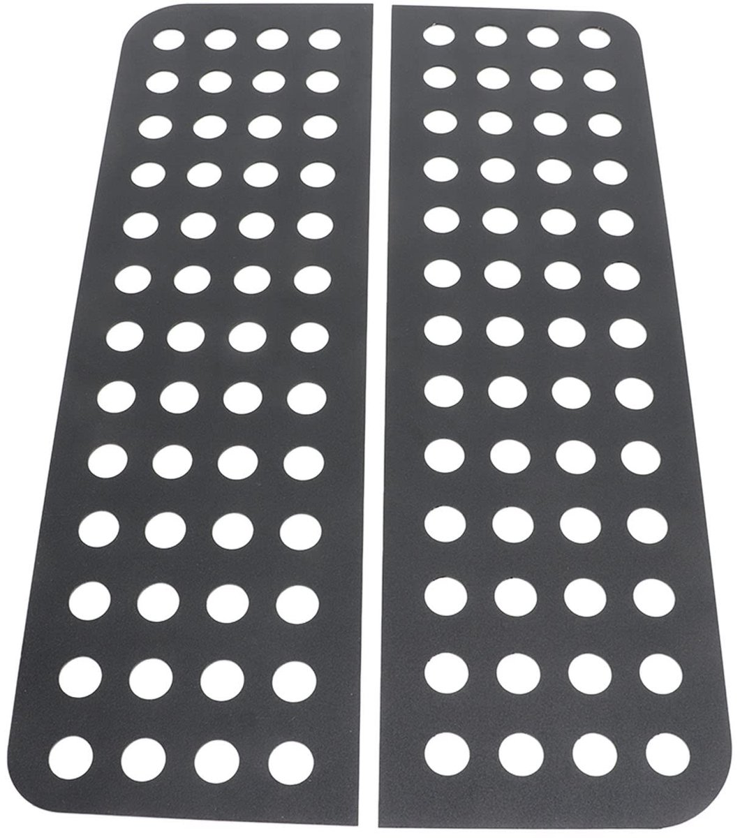 Dailygoods - Dailygoody - Achterdeur Raamstickers - Aluminium Glass Panel Trim Strip - Duurzaam - Vervangingsaccessoires - Geschikt voor JK Unlimited 2007-2017