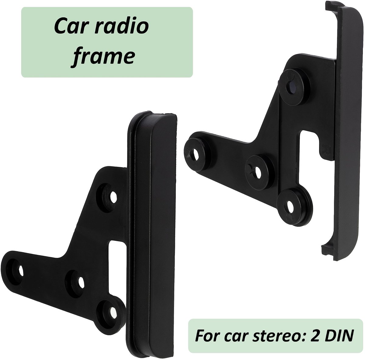 Dailygoods - Dailygoody - Autoradio Frame Adapter - Kunststof - Compatibel met Toyota - Eenvoudige installatie - Versterk je geluidservaring - Geschikt voor di...