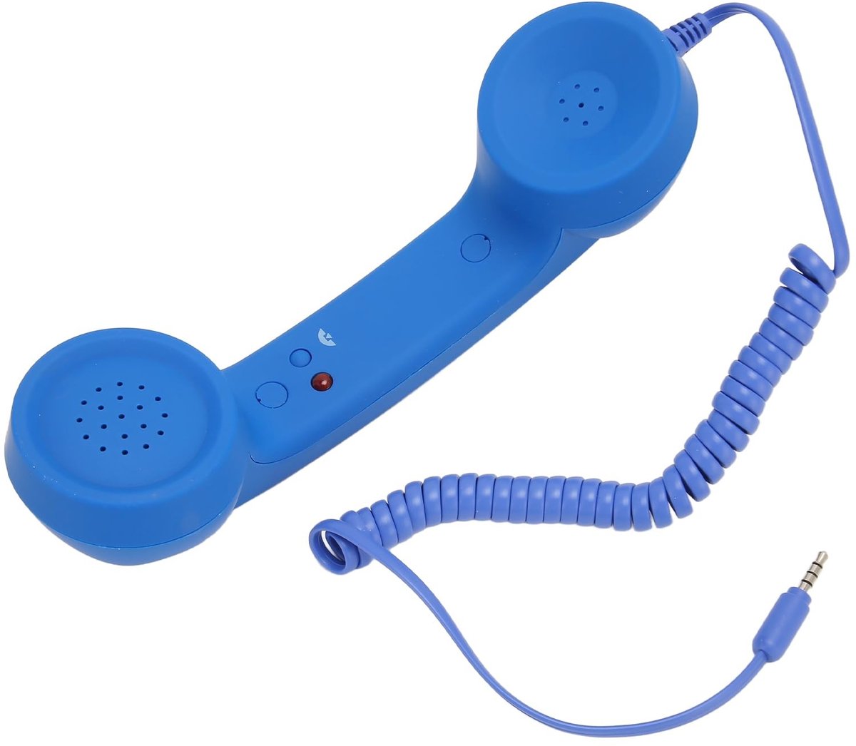 Dailygoods - Dailygoody - Retro Telefoonhoorn - Mobiele Telefoonhoorn - Stralingsbestendig - 3,5 Mm Poort - Geschikt voor Smartphones - Retro Design