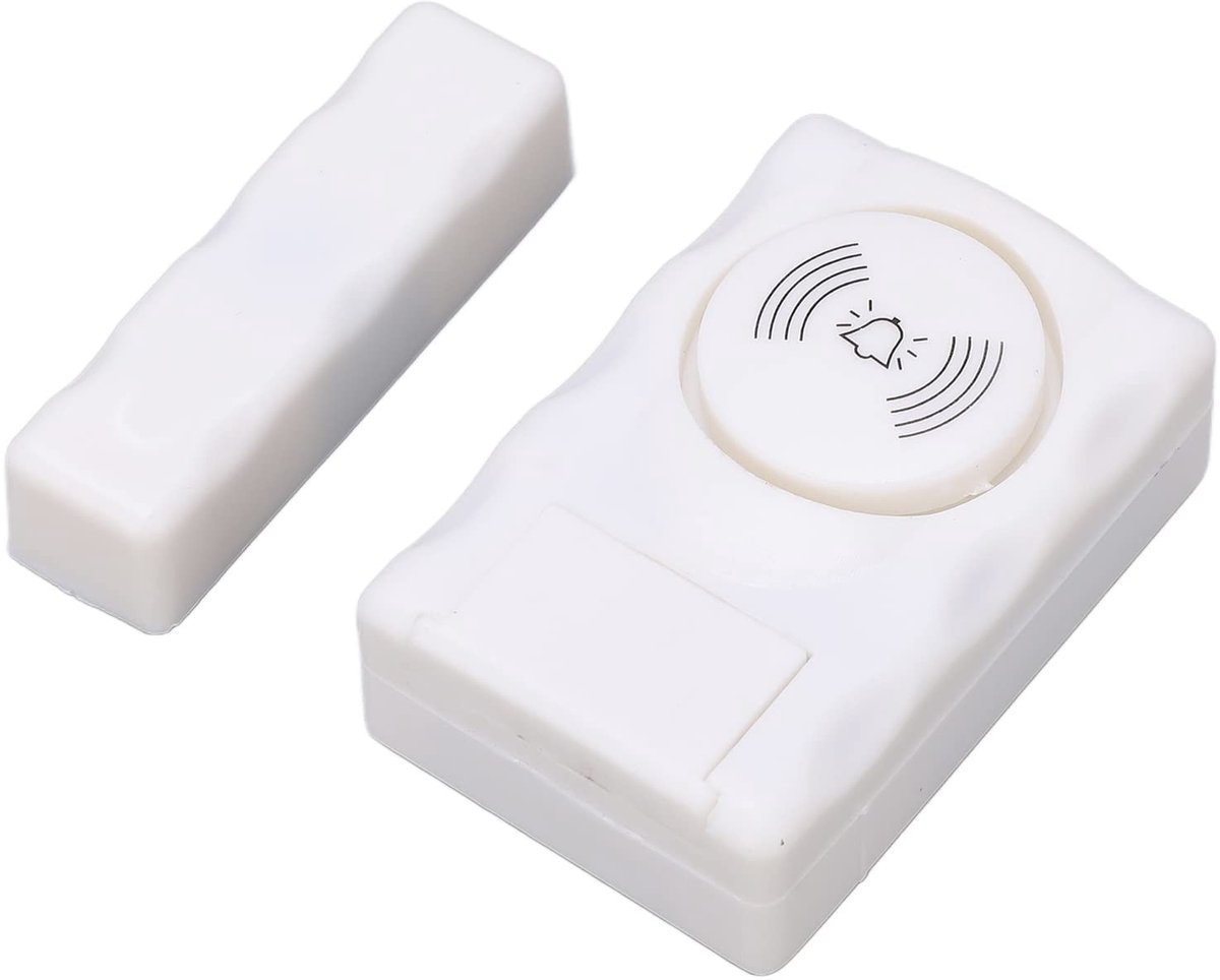 Dailygoods - Dailygoody - Door Open Alert - Deur Sensor - Veiligheidssysteem - Zwart - Beveiliging - Geschikt voor Thuis en Kantoor - Lithium Batterij
