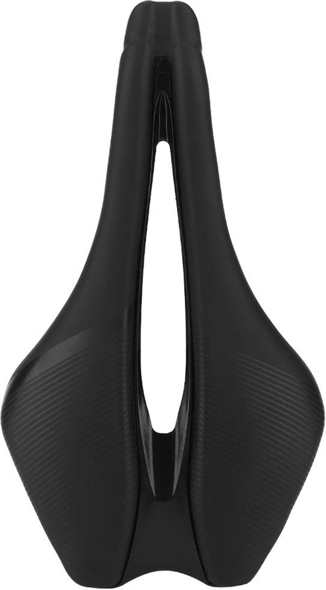 Dailygoods - Dailygoody - Fietszadel - Schokdemping - Ergonomisch en comfortabel - Zwart - Ademend fietszadel - Geschikt voor mountainbike en racefiets
