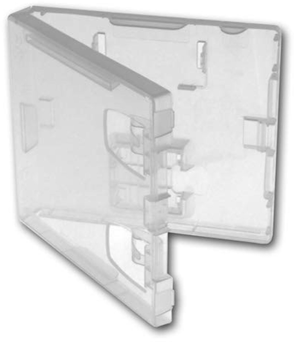 Dailygoods - Dailygoody - Amaray Gamehoezen - Geschikt voor Nintendo DS - Glasheldere folie - Voor spelmodules - Met boekhouder - Inclusief Nintendo logo
