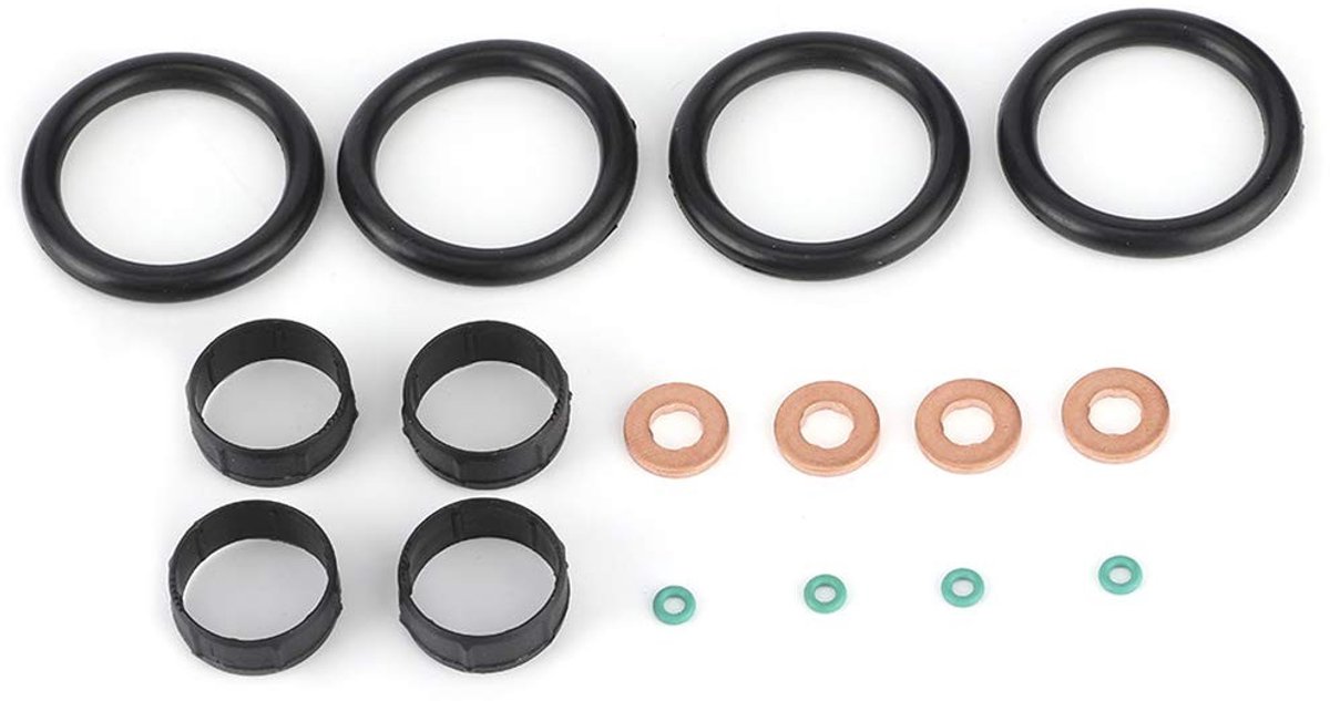 Dailygoods - Dailygoody - Injectorafdichtingsset - Brandstofinjector O-ring Vervangen - Betrouwbare Afdichting - Geschikt voor Diverse Auto's - Eenvoudige Installa...