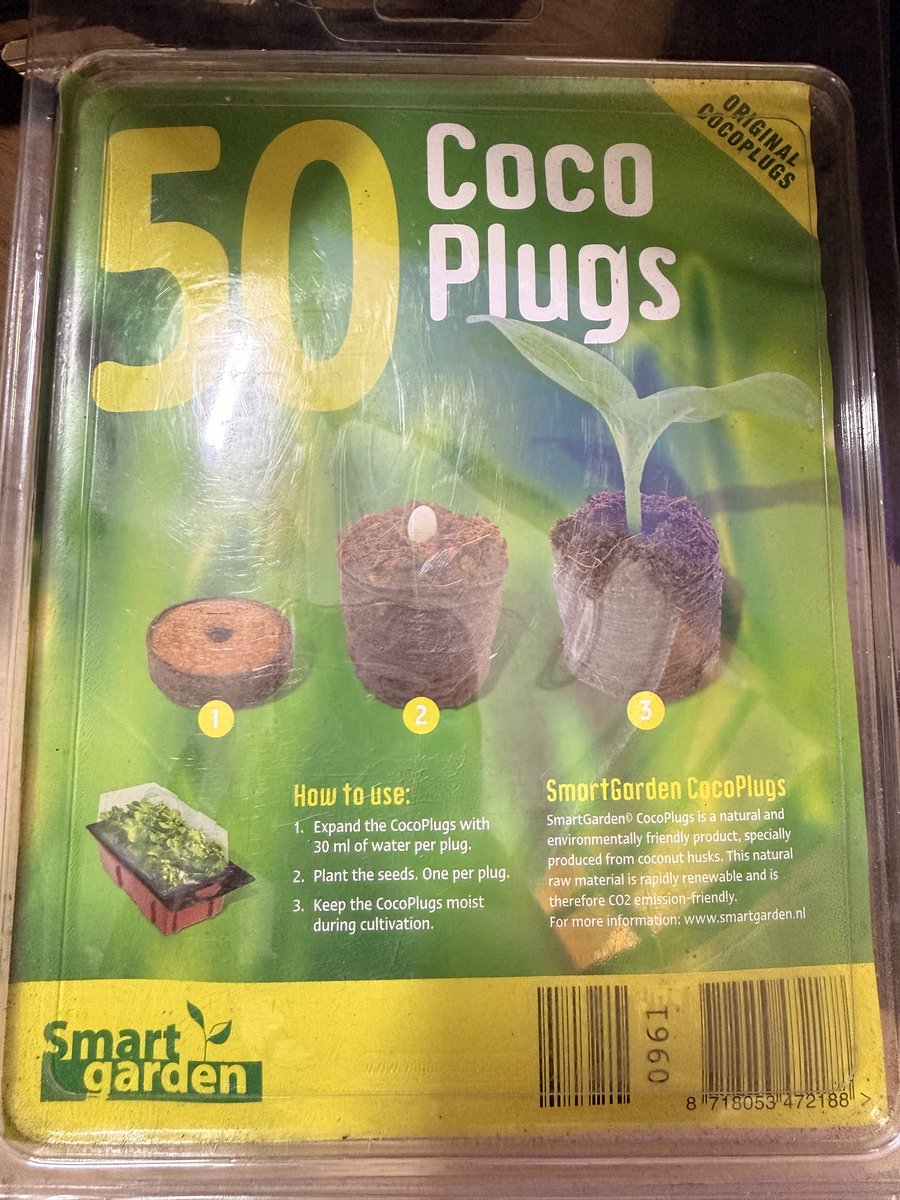 SmartGarden 50 cocoplugs