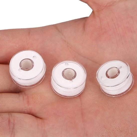 Vislijn Wateroplosbaar - Aas Lijn String - Vissen Aas Plaatsen - 3 Packs - 20 m - Transparant — afbeelding 3