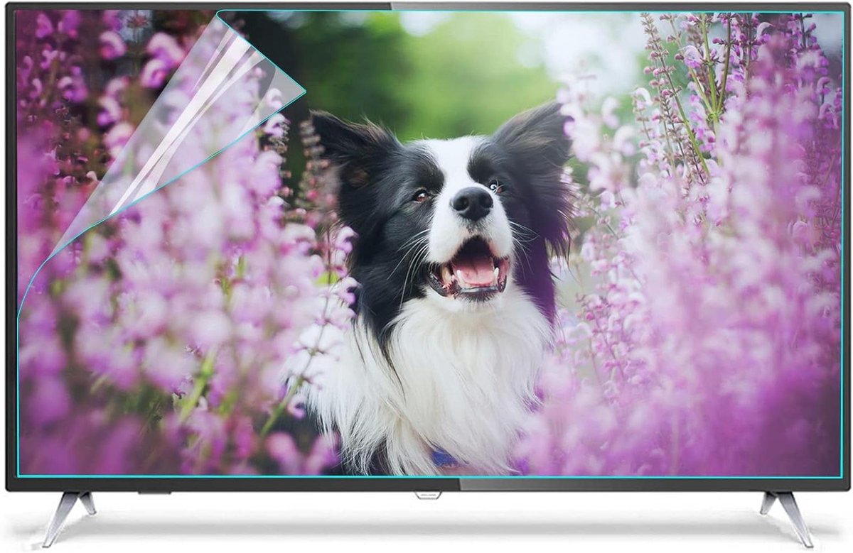 Tv Schermbeschermer - Monitor Film - Oogbescherming - Mat Anti-Verblinding - 1044 x 590 mm - Transparant