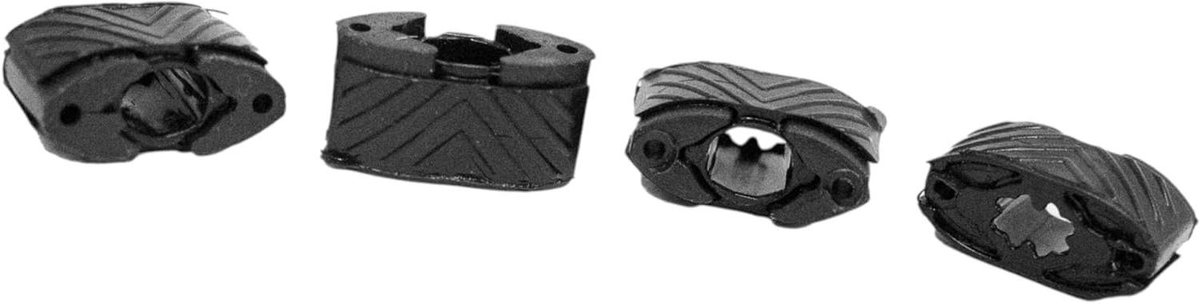 Dakgoot Clips - Reparatie Clips - Dakgoot Reparatie - OEM Kwaliteit - 4 stuks - Zwart
