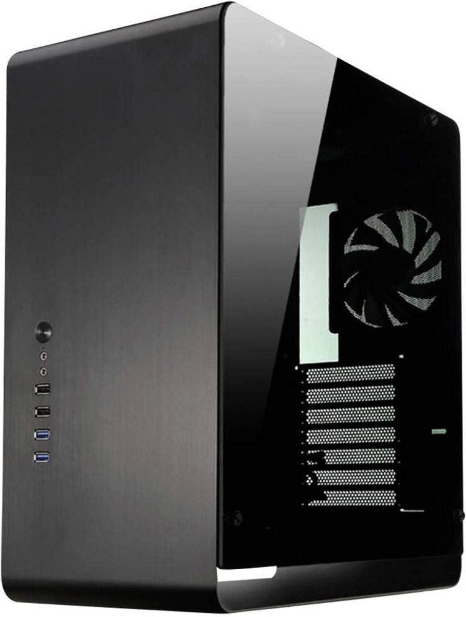 Gaming Behuizing - PC Kast - PC Bouwen - Gehard Glas - Mid Tower - Zwart