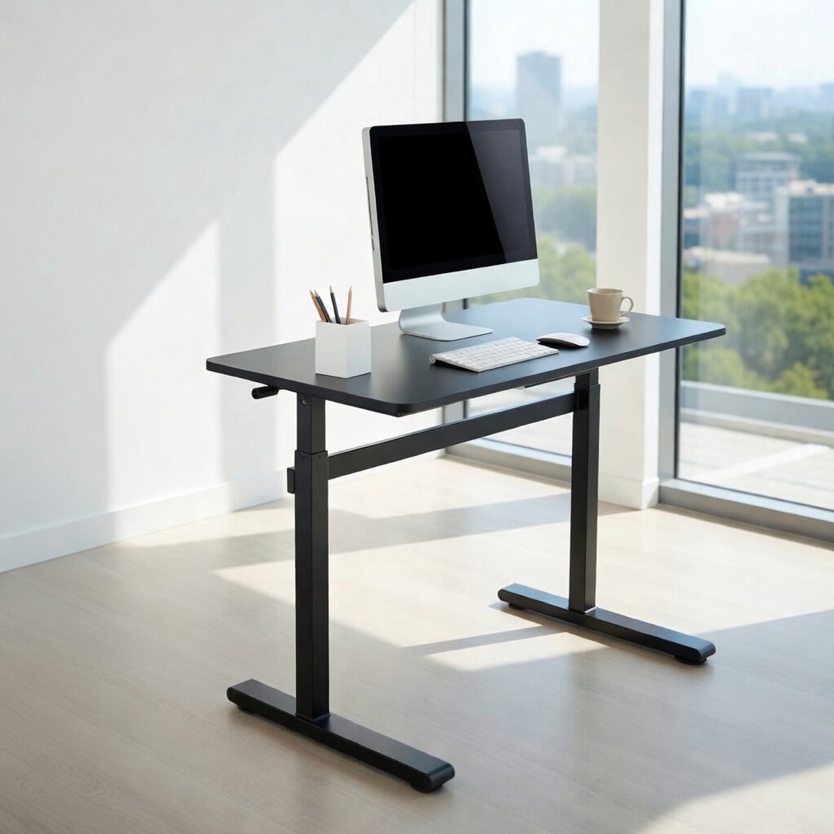 Bureau - Zwart - 140x60 cm - Arqam