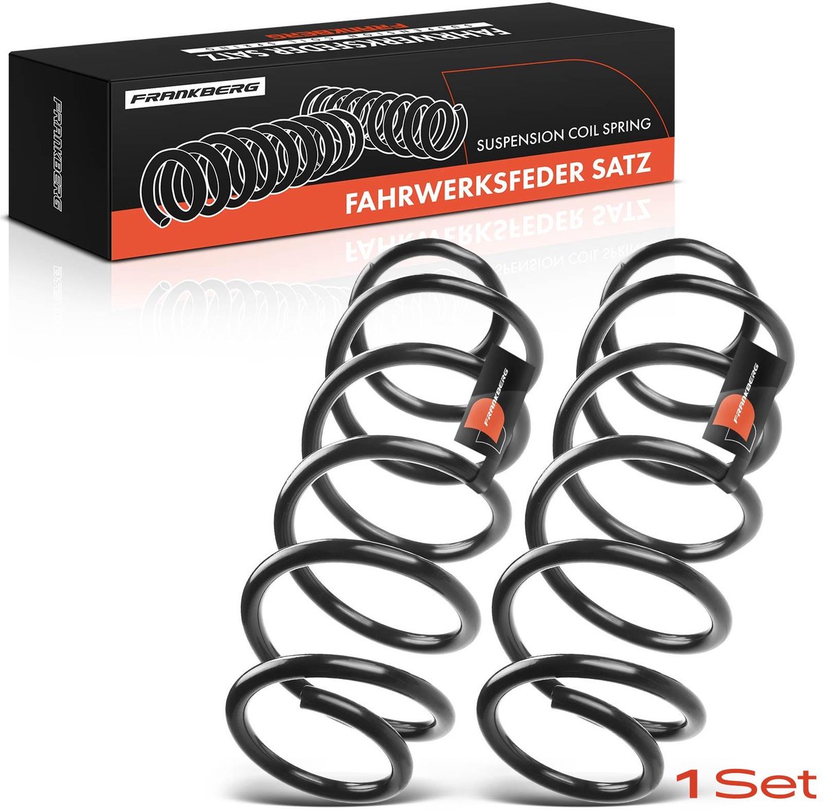 Frankberg 2x veer vooras voor Peugeot 207 CC WD 1.6L 2007-2014