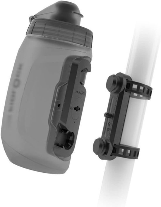 Magnetische Fietsfles Houder - Fiets Waterfles Set - Fietsen Onderweg - Magnetisch Vastklikken - 20 Ounces - Transparant — afbeelding 5