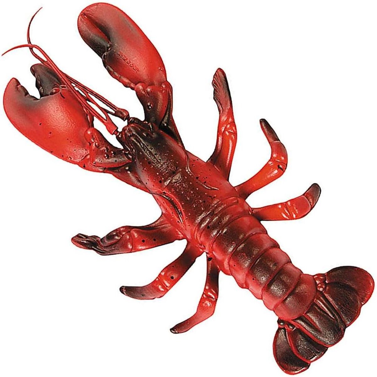 Plastic Kreeft - Decoratie Krab - Tiki Bar Decoratie - Nautisch Thema - 29 cm - Rood