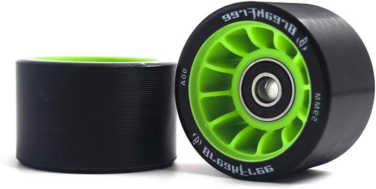 Rolschaatswielen Wielset Skeelers Binnen Buiten Schaatsen Duurzaam Slijtvast Polyurethaan 59mm x 38mm 8 Stuks