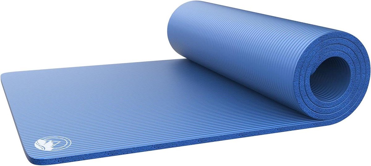 Slaapkussen Schuimmat - Kampeer matras - Buiten slapen - Antislip gestructureerd oppervlak - 72" x 24" - Donkerblauw