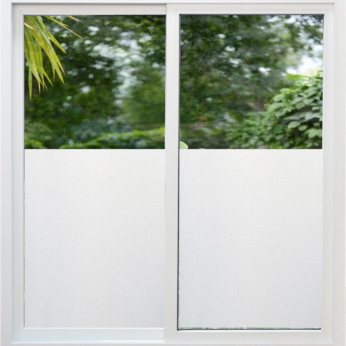 Raamfolie Anti Inkijk - Decoratieve Folie Privacy - Ramen Afschermen - Zonder Lijm Statisch - 30 x 400 cm