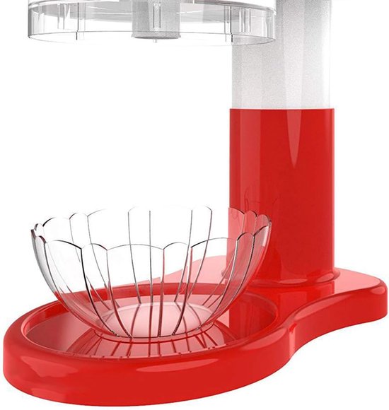 IJsschaafmachine - zelfgemaakte ijsmaker - elektrische ijsvergruizer, geschikt voor het maken van smoothies, ijshoorntjes en cocktails - handig voor thuisgebruik. — afbeelding 2